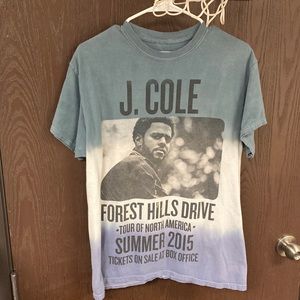 J. Cole Forest Hill Drive tour T-shirt